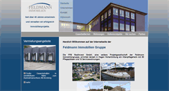 Desktop Screenshot of feldmann-immo.de